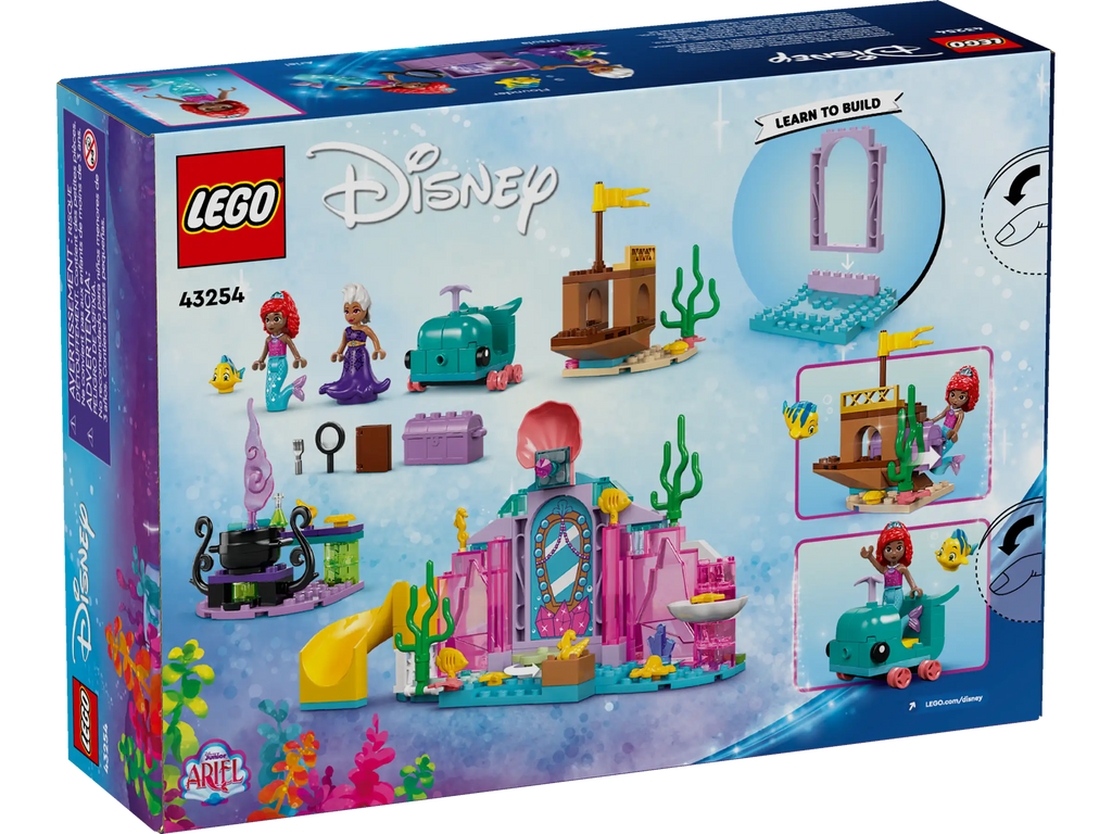 LEGO Disney 43254 Ariel's Crystal Cavern - TOYBOX Toy Shop