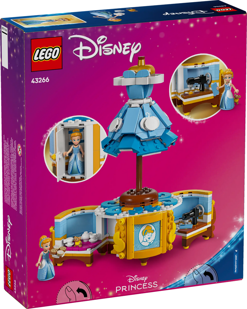 LEGO DISNEY 43266 Cinderella's Dress - TOYBOX Toy Shop