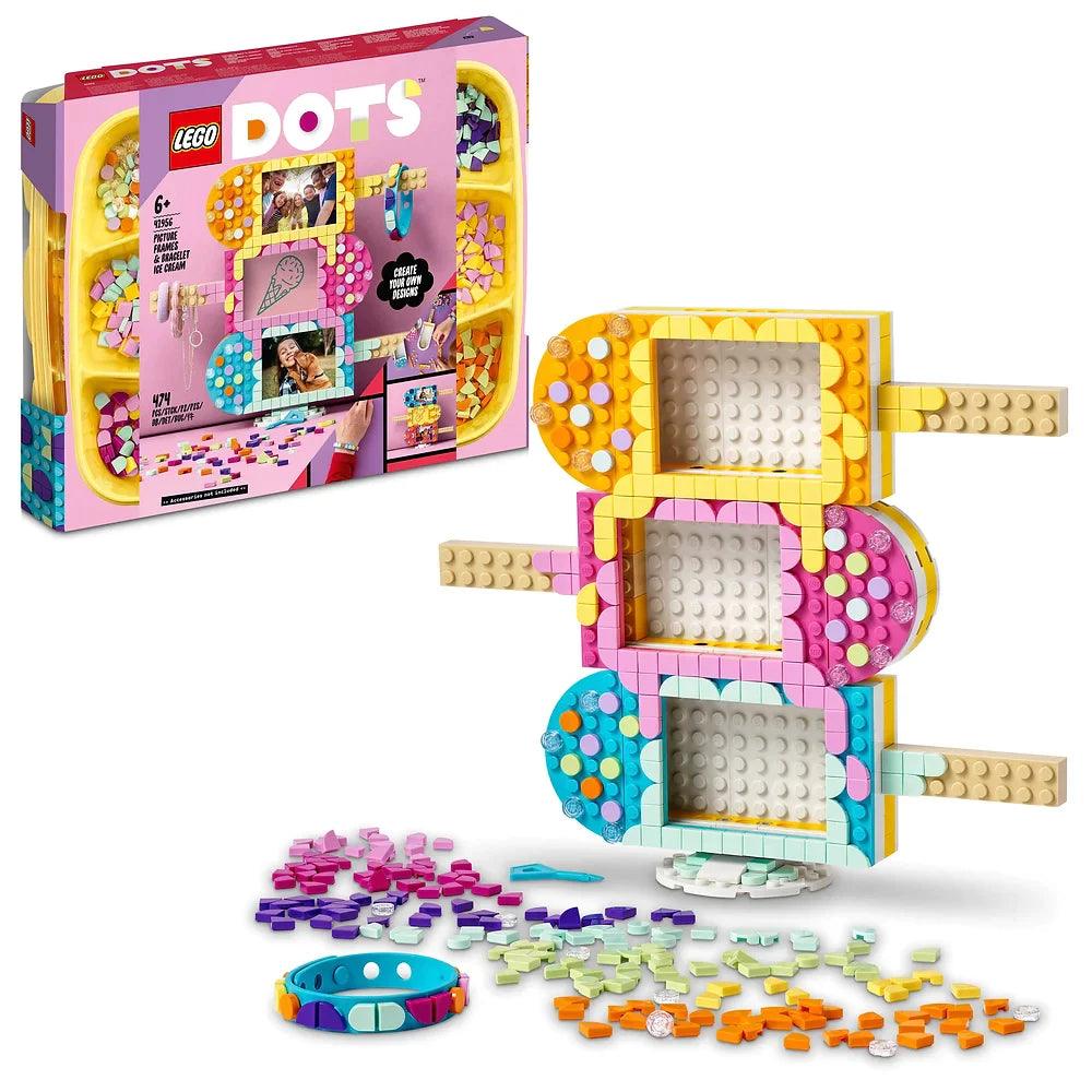 LEGO DOTS 41956 Ice Cream Picture Frames & Bracelet - TOYBOX Toy Shop