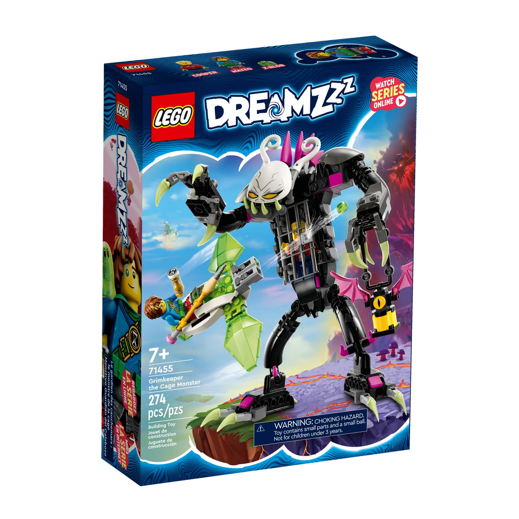 LEGO DREAMZZZ 71455 Grimkeeper the Cage Monster - TOYBOX Toy Shop