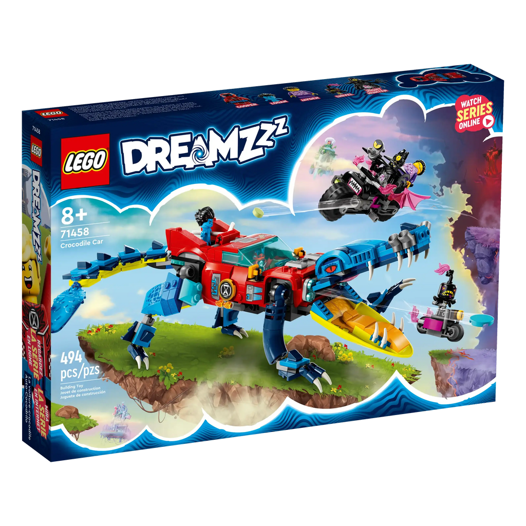 LEGO DREAMZZZ 71458 Crocodile Car - TOYBOX Toy Shop