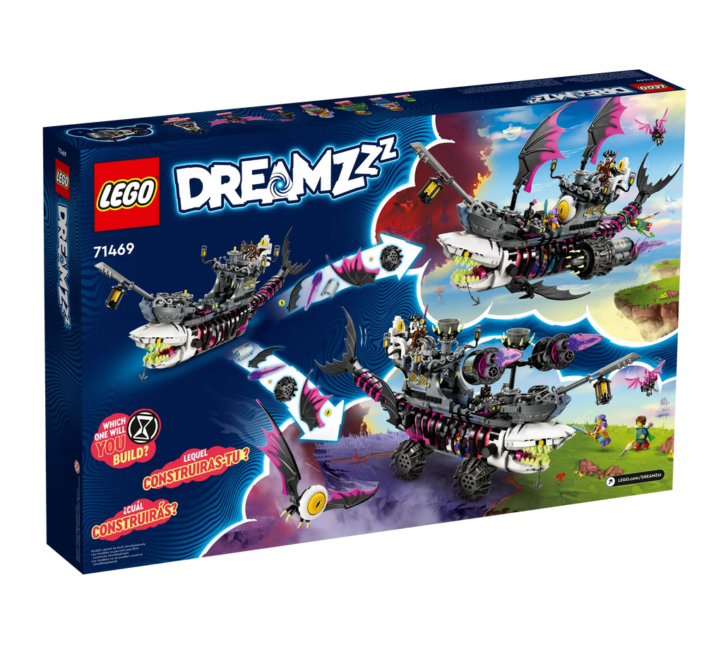 LEGO DREAMZZZ 71469 Nightmare Shark Ship - TOYBOX Toy Shop