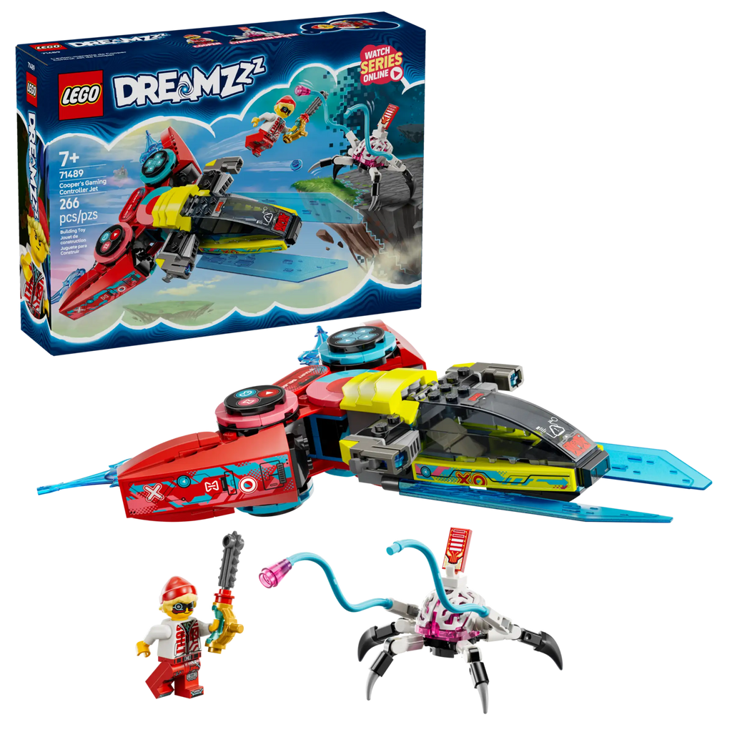 LEGO DREAMZZZ 71489 Cooper's Gaming Controller Jet - TOYBOX Toy Shop