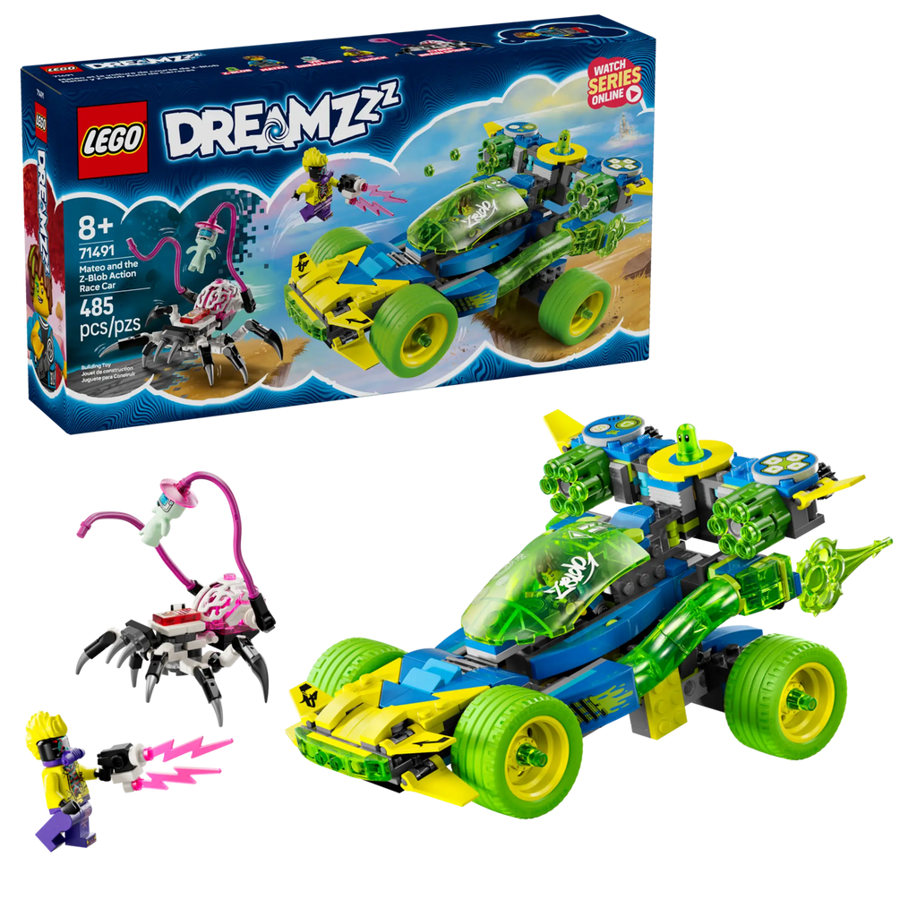 LEGO DREAMZZZ 71491 Mateo and the Z-Blob Action Race Car - TOYBOX Toy Shop