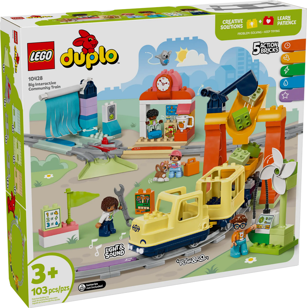 LEGO DUPLO 10428 Big Interactive Community Train - TOYBOX Toy Shop