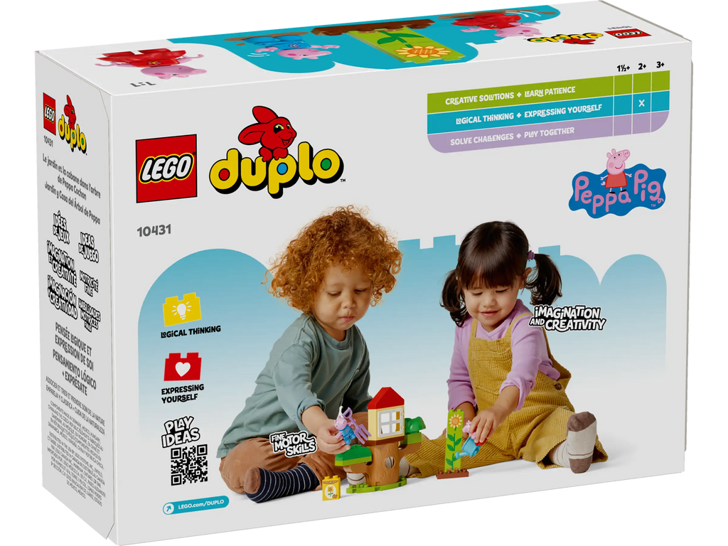 LEGO DUPLO 10431 Peppa Pig Garden and Tree House - TOYBOX Toy Shop