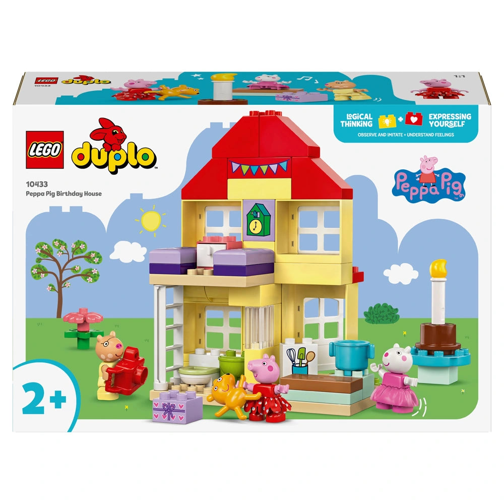 LEGO DUPLO 10433 Peppa Pig Birthday House Playset - TOYBOX Toy Shop