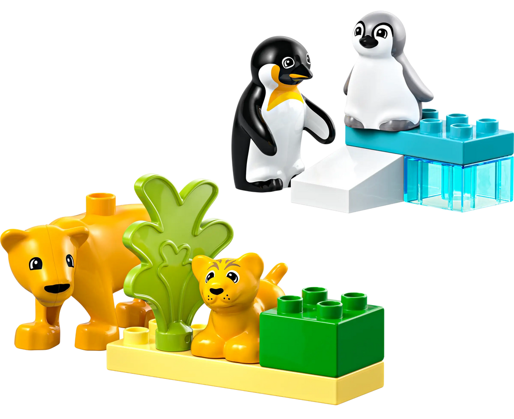 LEGO DUPLO 10442 Wild Animal Families: Penguins & Lions - TOYBOX Toy Shop