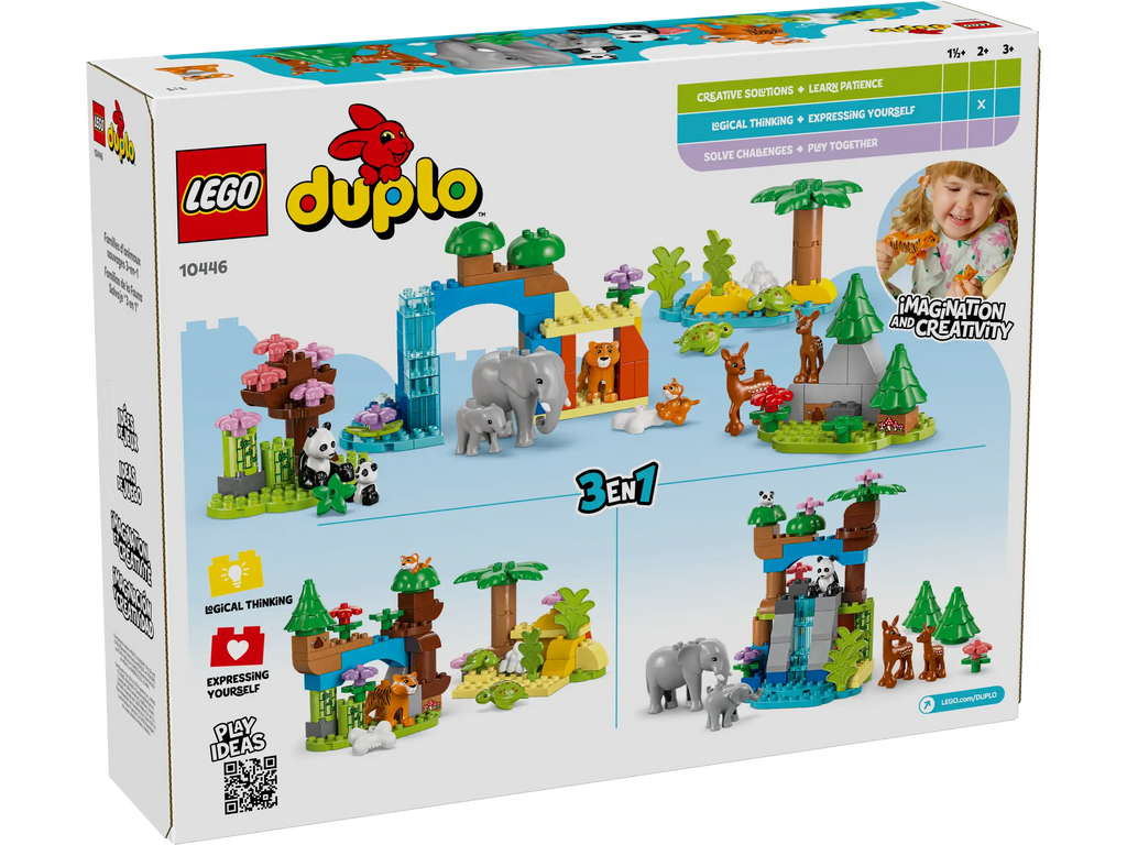 LEGO DUPLO 10446 3in1 Wild Animal Families - TOYBOX Toy Shop