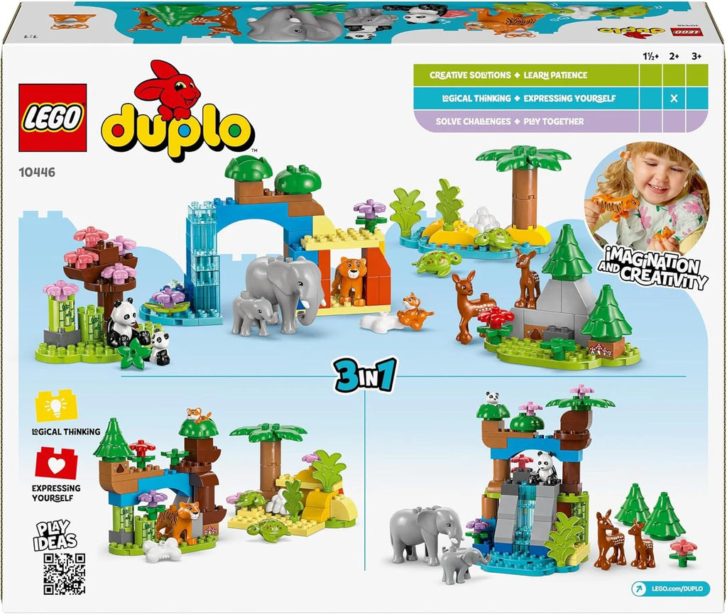 LEGO DUPLO 10446 3in1 Wild Animal Families - TOYBOX Toy Shop