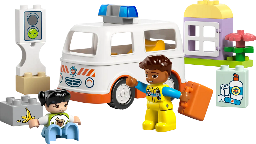 LEGO DUPLO 10447 Ambulance & Driver - TOYBOX Toy Shop