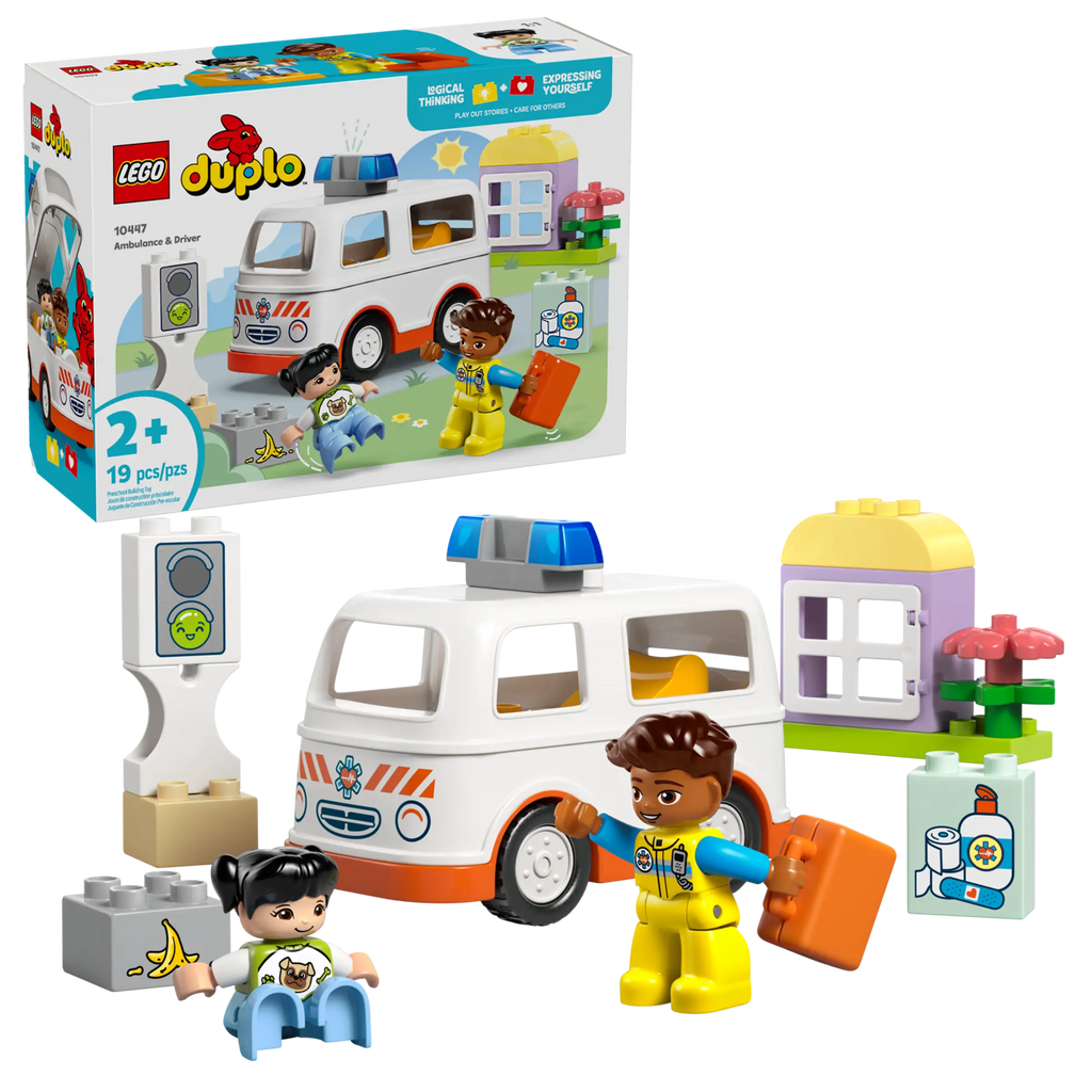 LEGO DUPLO 10447 Ambulance & Driver - TOYBOX Toy Shop