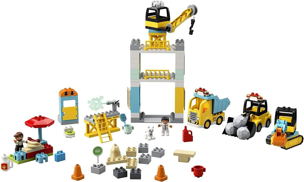 LEGO DUPLO 10933 Tower Crane & Construction - TOYBOX Toy Shop