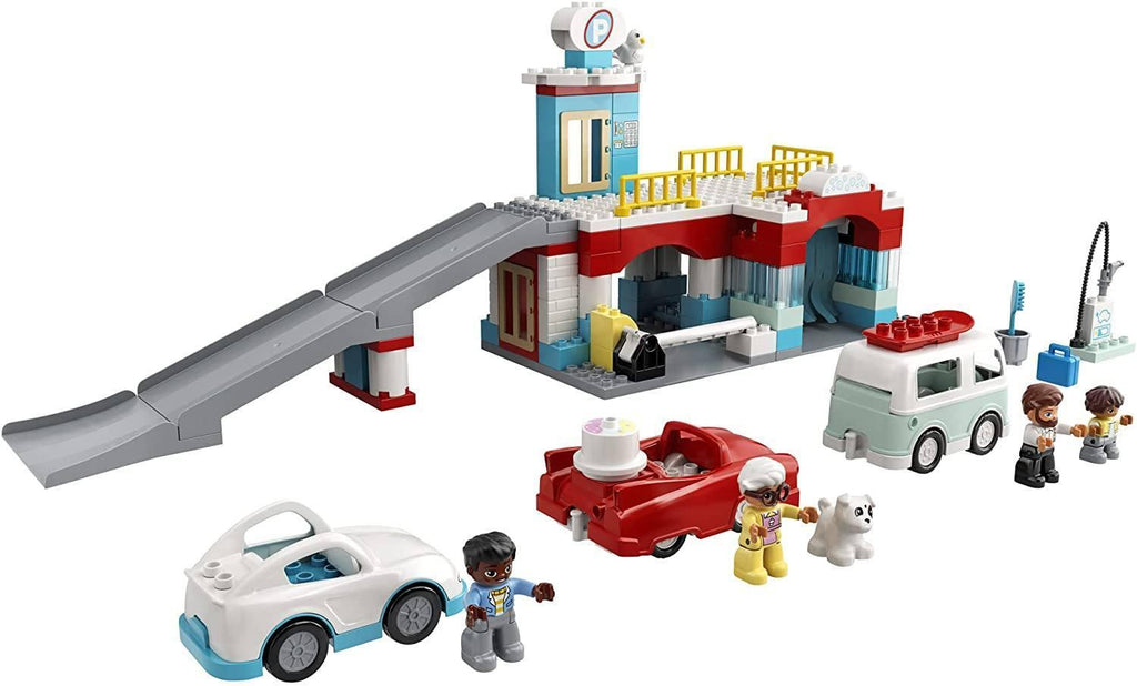 LEGO DUPLO 10948 Parking Garage and Car Wash - TOYBOX Toy Shop