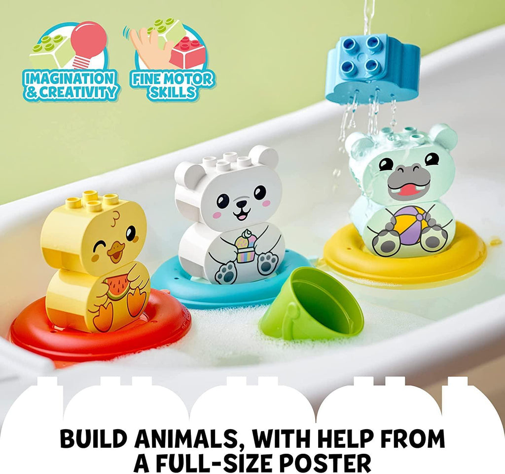 LEGO DUPLO 10965 My First Bath Time Fun: Floating Animal Train - TOYBOX Toy Shop