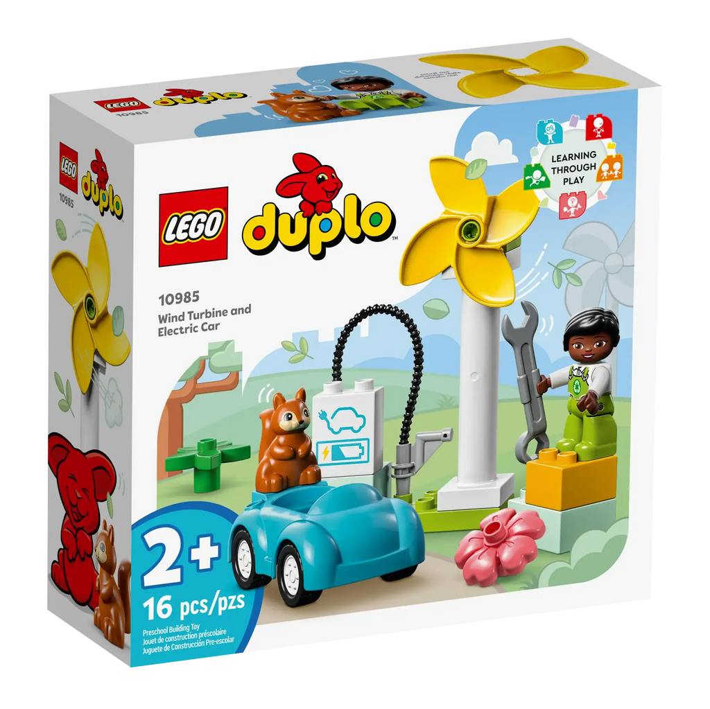 LEGO DUPLO 10985 Wind Turbine and Electric Car - TOYBOX Toy Shop