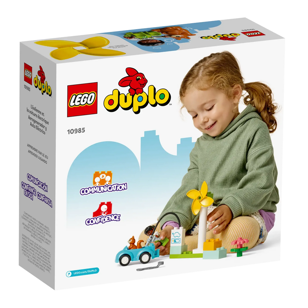 LEGO DUPLO 10985 Wind Turbine and Electric Car - TOYBOX Toy Shop