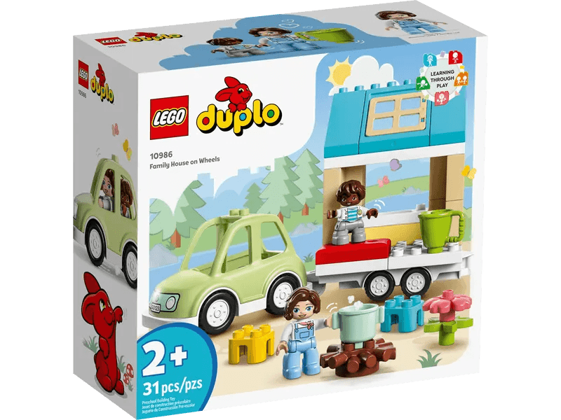 LEGO DUPLO 10986 Family House on Wheels - TOYBOX Toy Shop