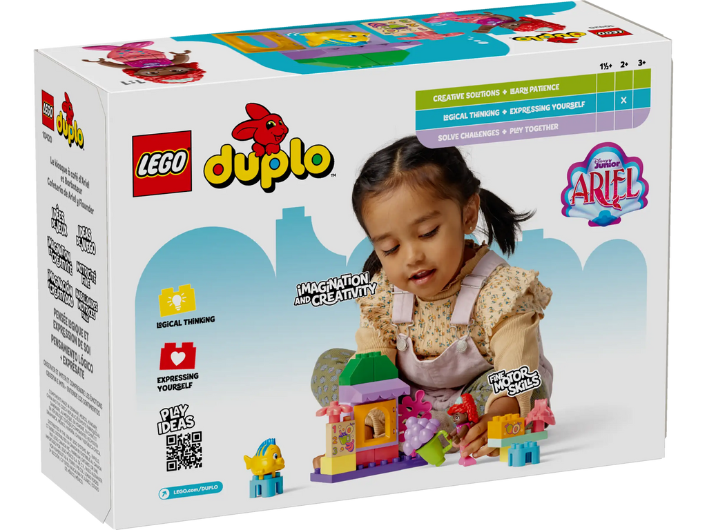 LEGO DUPLO Disney 10420 Ariel and Flounder's Café Stand - TOYBOX Toy Shop