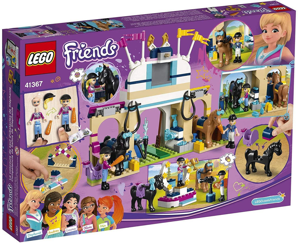 LEGO FRIENDS 41367 Stephanie's Horse Jumping Building Playset - TOYBOX Toy Shop