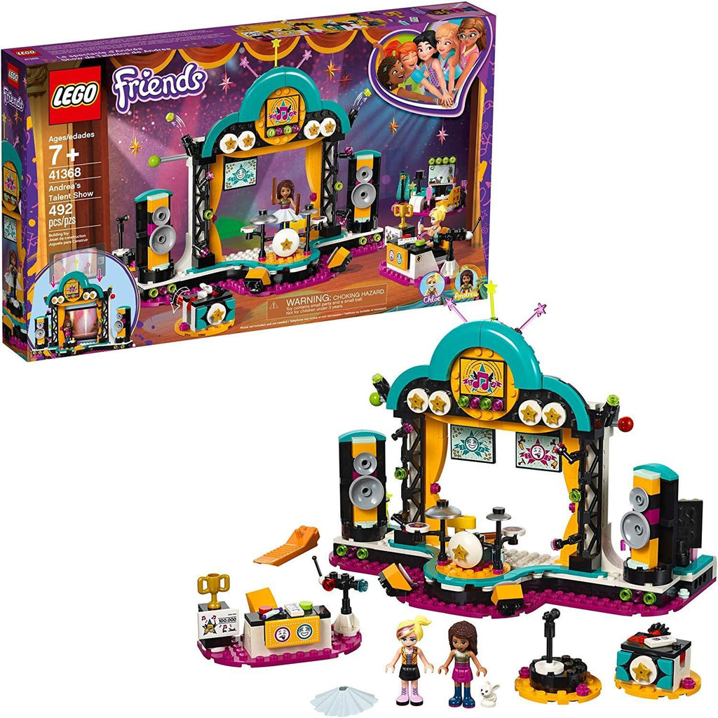 Lego Friends 41368 Andrea's Talent Show Building Playset - TOYBOX Toy Shop