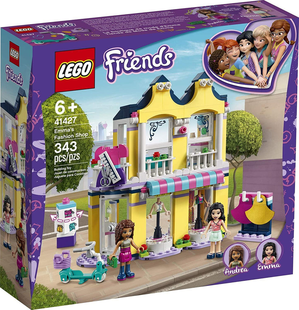 LEGO FRIENDS 41427 Emma's Fashion Shop Building Playset - TOYBOX Toy Shop