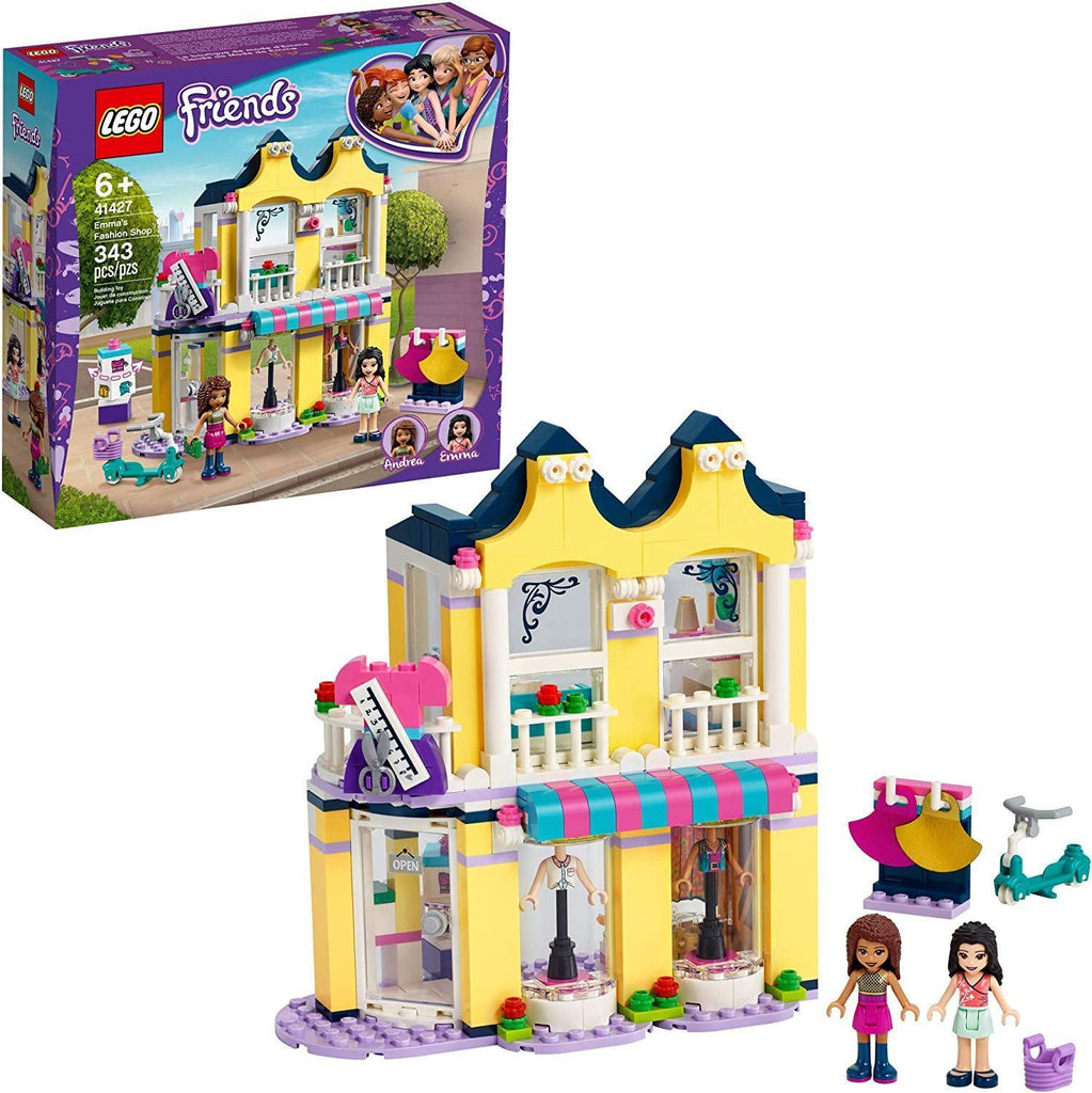 LEGO FRIENDS 41427 Emma's Fashion Shop Building Playset - TOYBOX Toy Shop