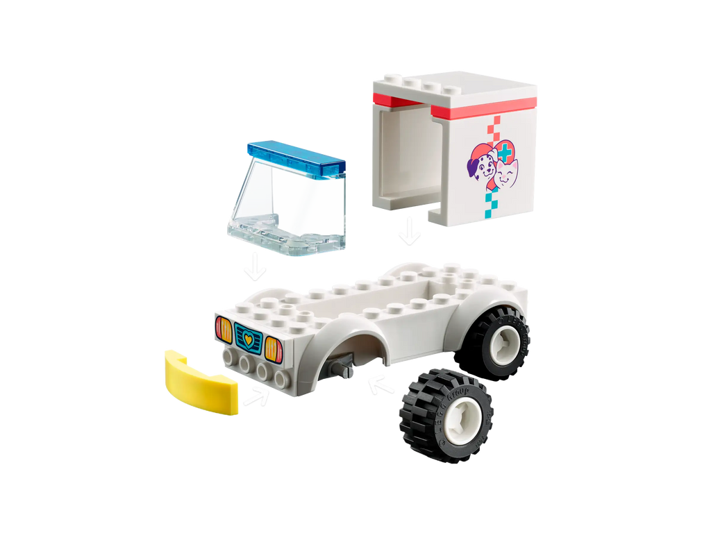 LEGO FRIENDS 41694 Pet Clinic Ambulance - TOYBOX Toy Shop