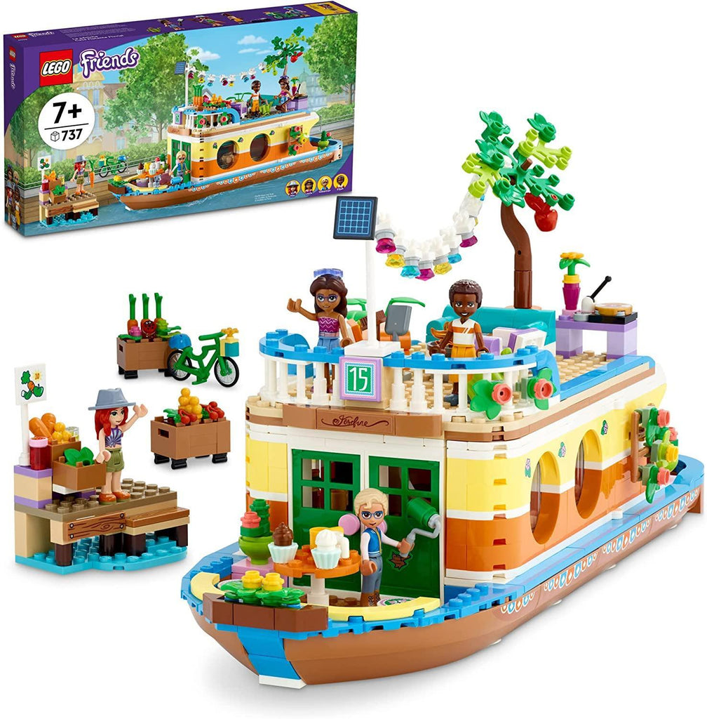 LEGO Friends 41702 -  Canal Houseboat - TOYBOX Toy Shop