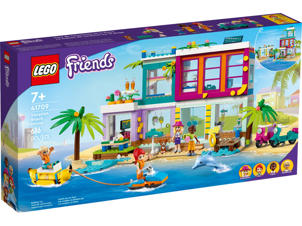 LEGO FRIENDS 41709 Vacation Beach House - TOYBOX Toy Shop