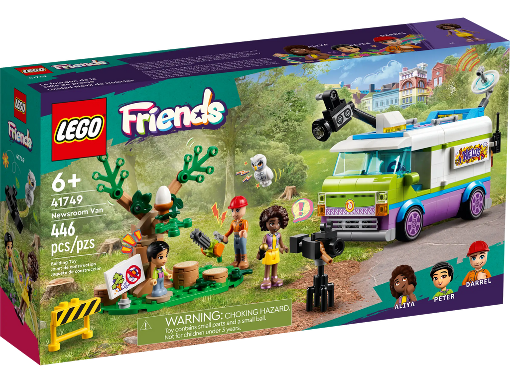 LEGO FRIENDS 41749 Newsroom Van - TOYBOX Toy Shop