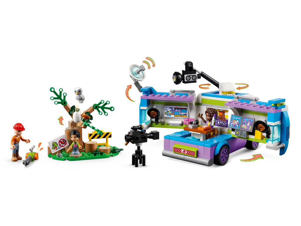 LEGO FRIENDS 41749 Newsroom Van - TOYBOX Toy Shop