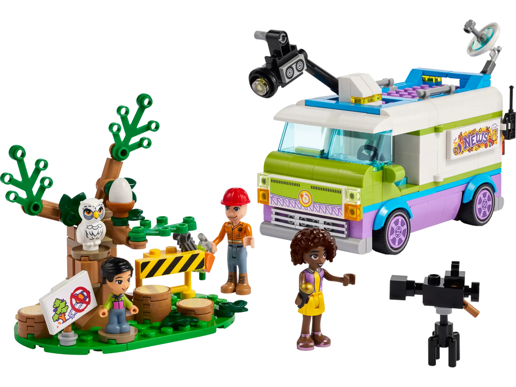 LEGO FRIENDS 41749 Newsroom Van - TOYBOX Toy Shop