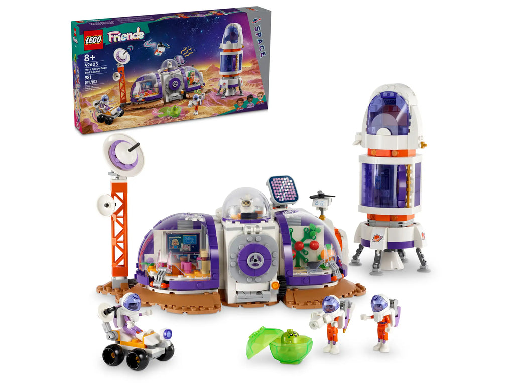 LEGO FRIENDS 42605 Mars Space Base and Rocket - TOYBOX Toy Shop