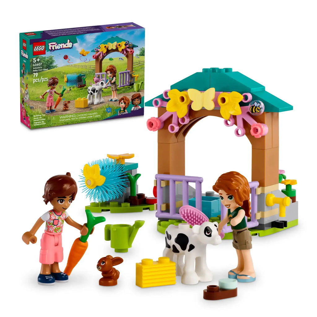 LEGO FRIENDS 42607 Autumn's Baby Cow Shed - TOYBOX Toy Shop