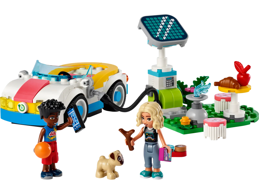 LEGO FRIENDS 42609 Electric Car and Charger - TOYBOX Toy Shop