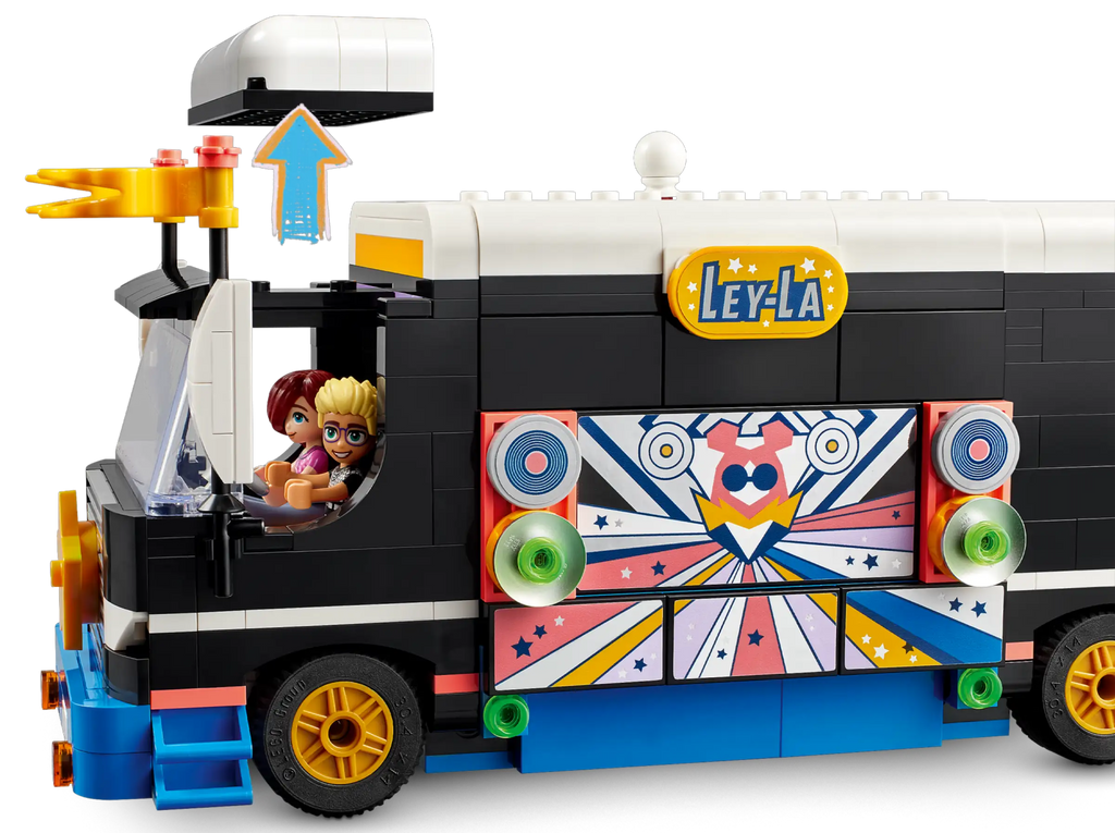 LEGO FRIENDS 42619 Pop Star Music Tour Bus - TOYBOX Toy Shop