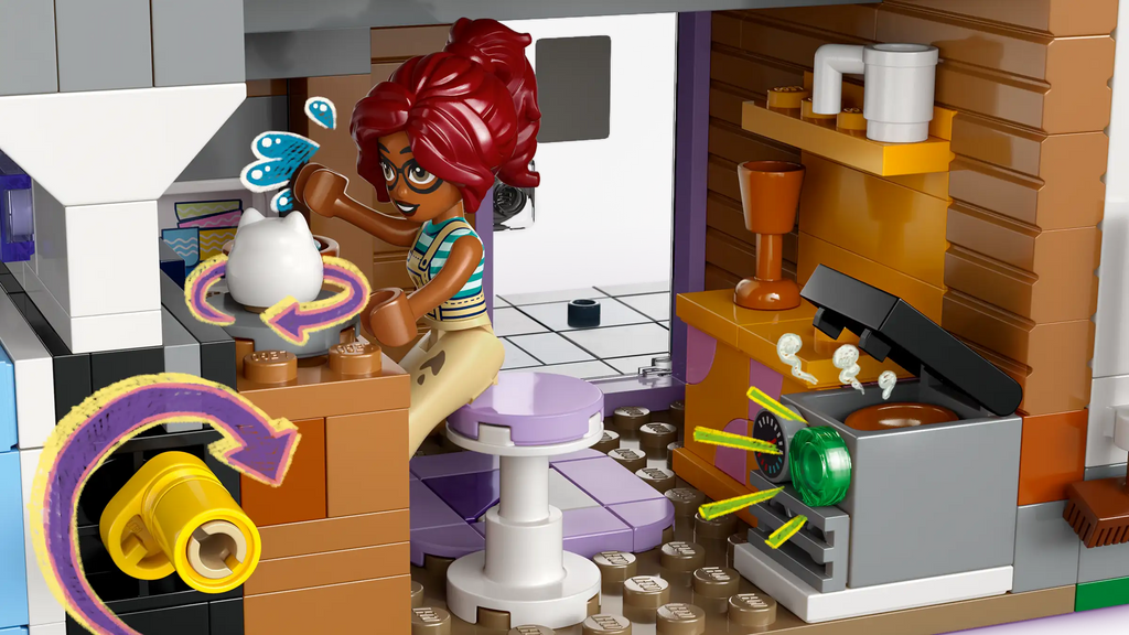 LEGO FRIENDS 42670 Heartlake City Apartments and Stores - TOYBOX Toy Shop