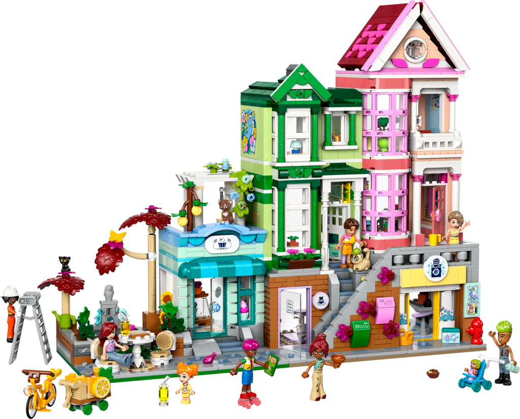 LEGO FRIENDS 42670 Heartlake City Apartments and Stores - TOYBOX Toy Shop