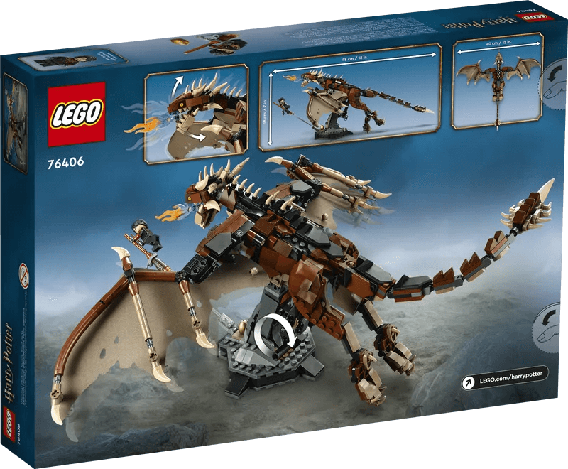 LEGO HARRY POTTER 76406 Hungarian Horntail Dragon - TOYBOX Toy Shop