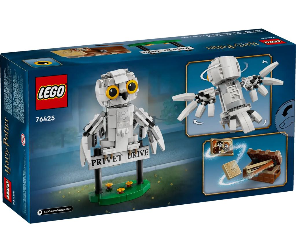 LEGO HARRY POTTER 76425 Hedwig at 4 Privet Drive - TOYBOX Toy Shop