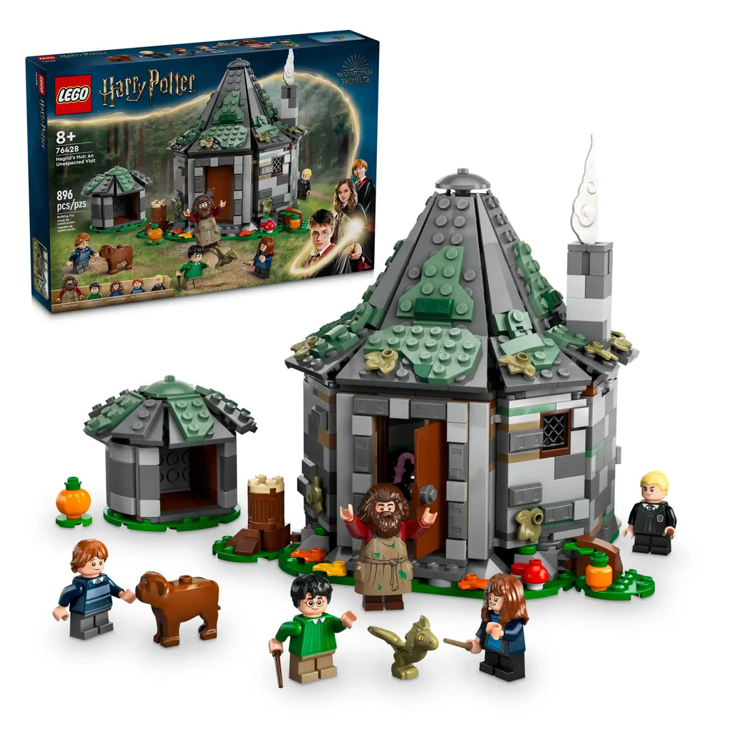 LEGO HARRY POTTER 76428 Hagrid's Hut: An Unexpected Visit - TOYBOX Toy Shop