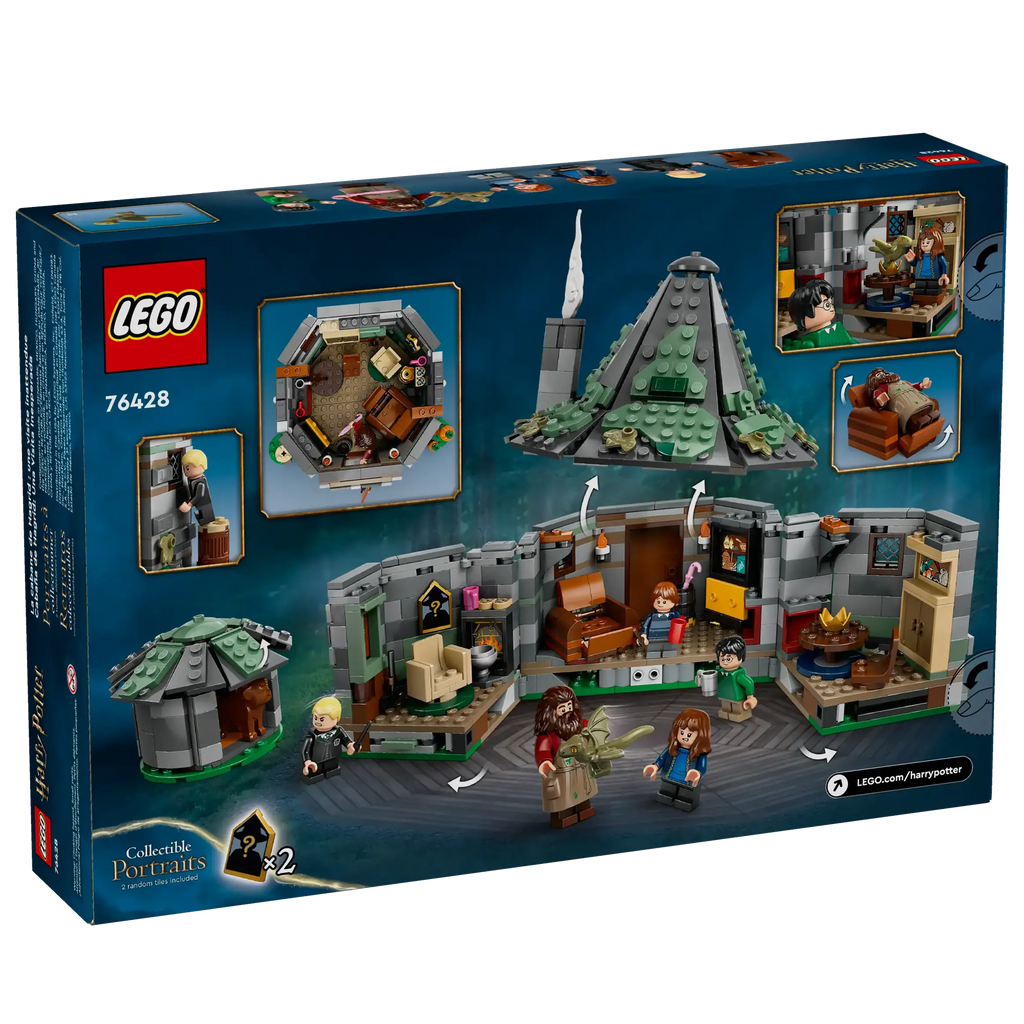 LEGO HARRY POTTER 76428 Hagrid's Hut: An Unexpected Visit - TOYBOX Toy Shop