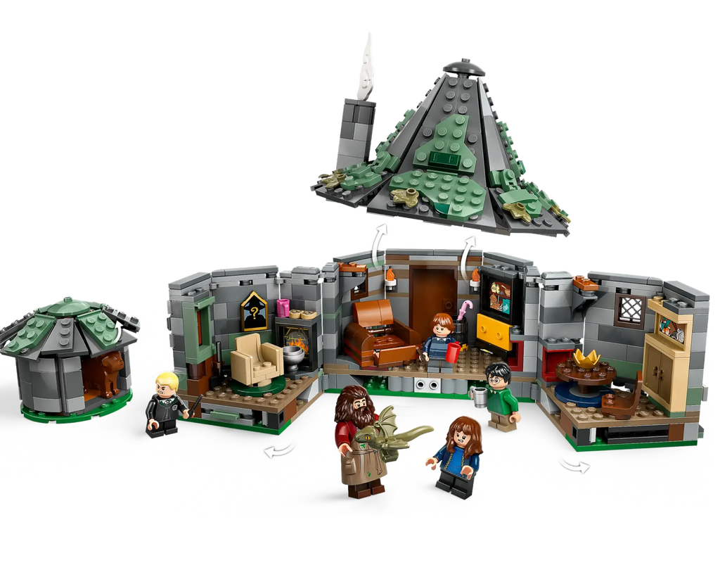 LEGO HARRY POTTER 76428 Hagrid's Hut: An Unexpected Visit - TOYBOX Toy Shop