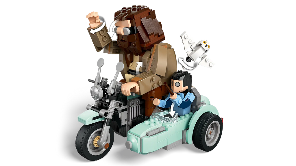 LEGO HARRY POTTER 76443 Hagrid & Harry's Motorcycle Ride - TOYBOX Toy Shop