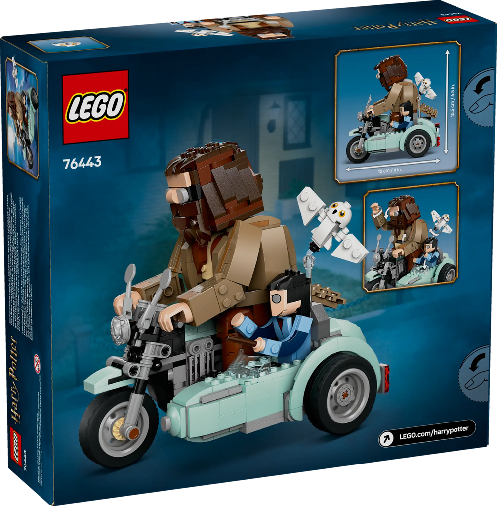 LEGO HARRY POTTER 76443 Hagrid & Harry's Motorcycle Ride - TOYBOX Toy Shop