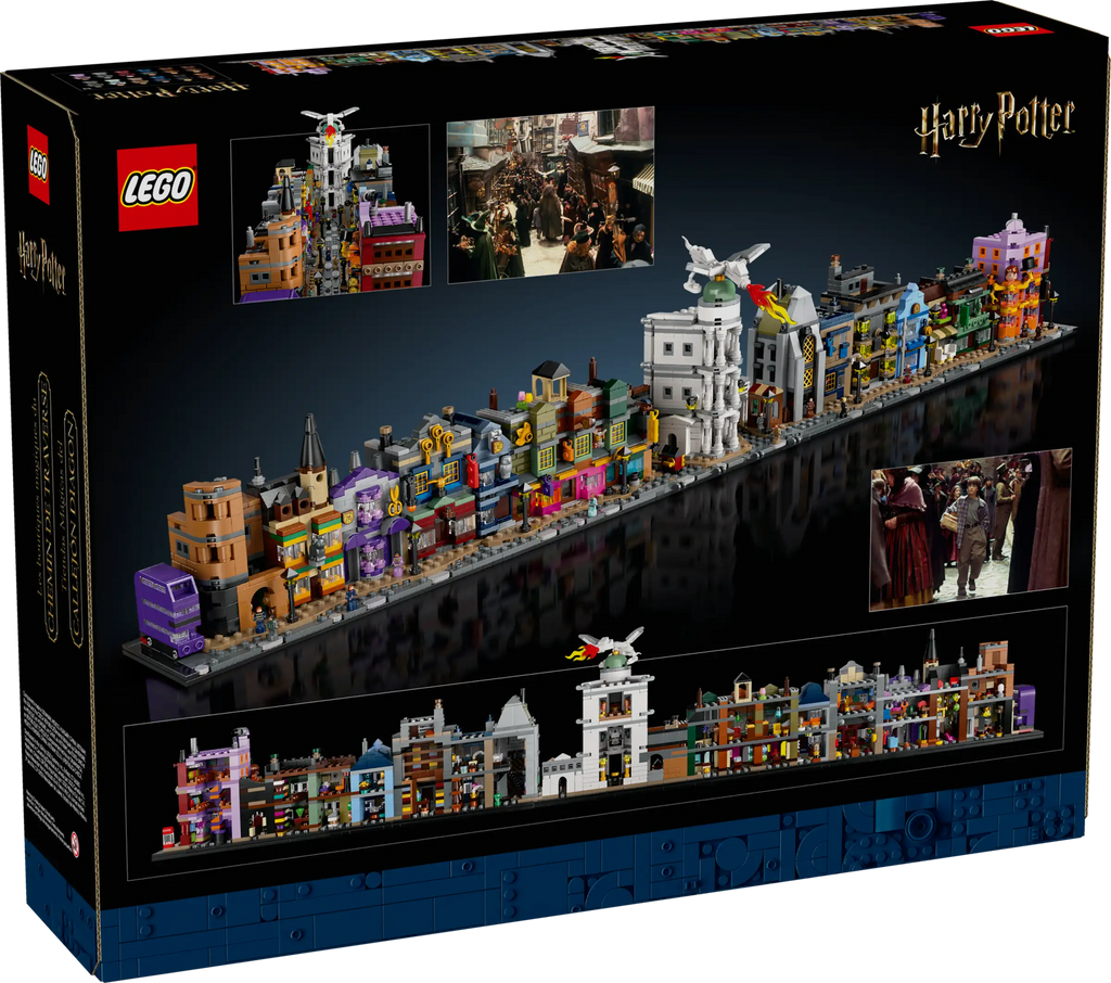 LEGO HARRY POTTER 76444 Diagon Alley Wizard Shops - TOYBOX Toy Shop