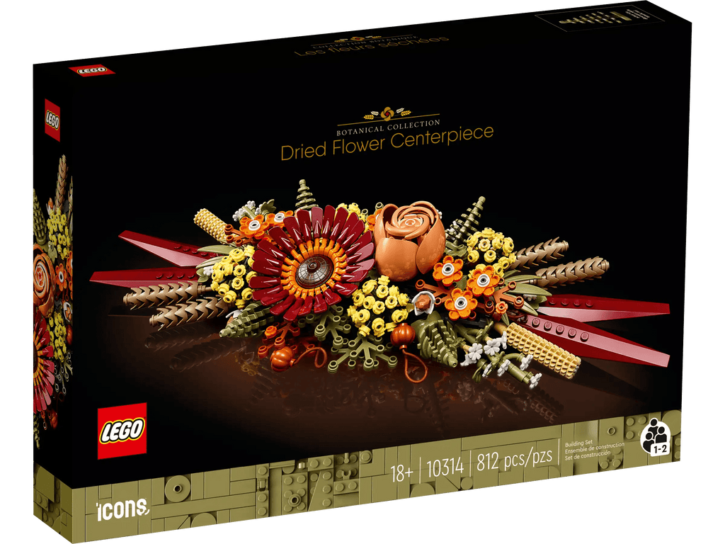 LEGO ICONS 10314 Dried Flower Centrepiece Building Kit - TOYBOX Toy Shop