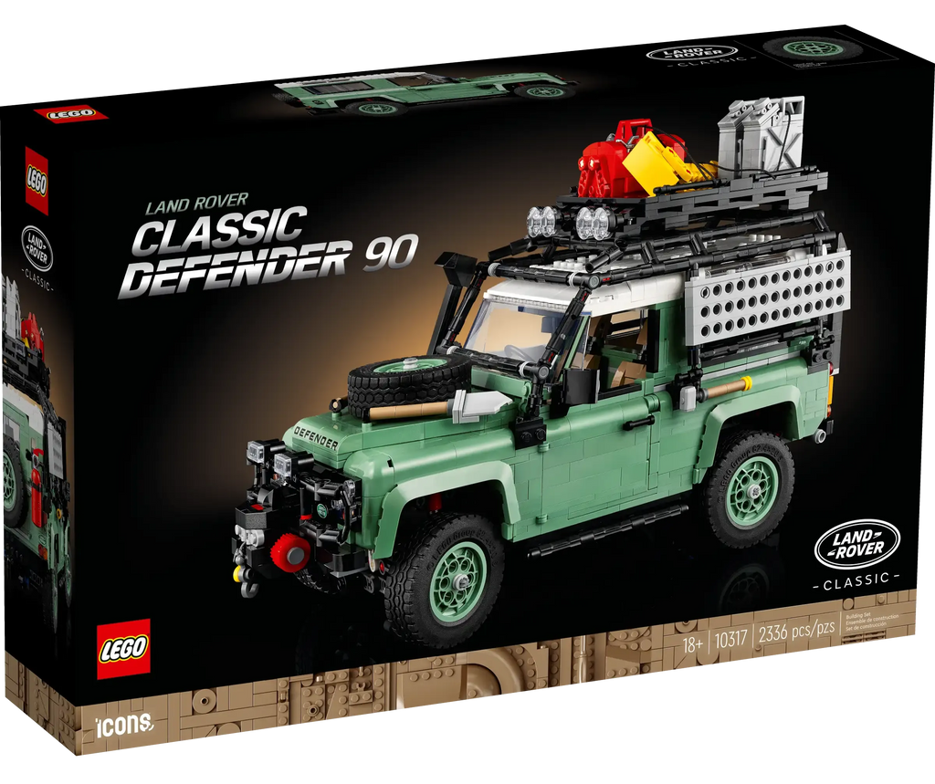 LEGO ICONS 10317 Land Rover Classic Defender 90 - TOYBOX Toy Shop