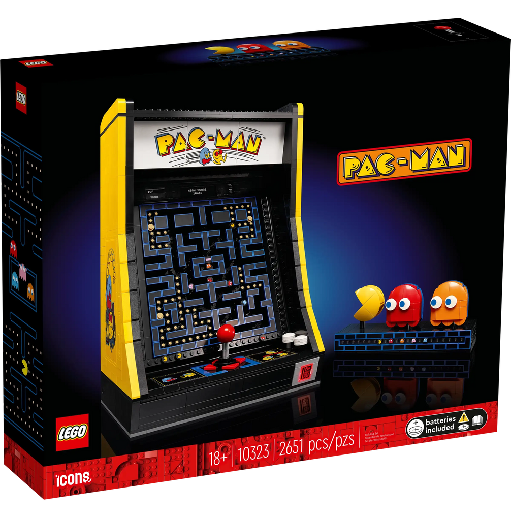 LEGO ICONS 10323 PAC-MAN Arcade - TOYBOX Toy Shop